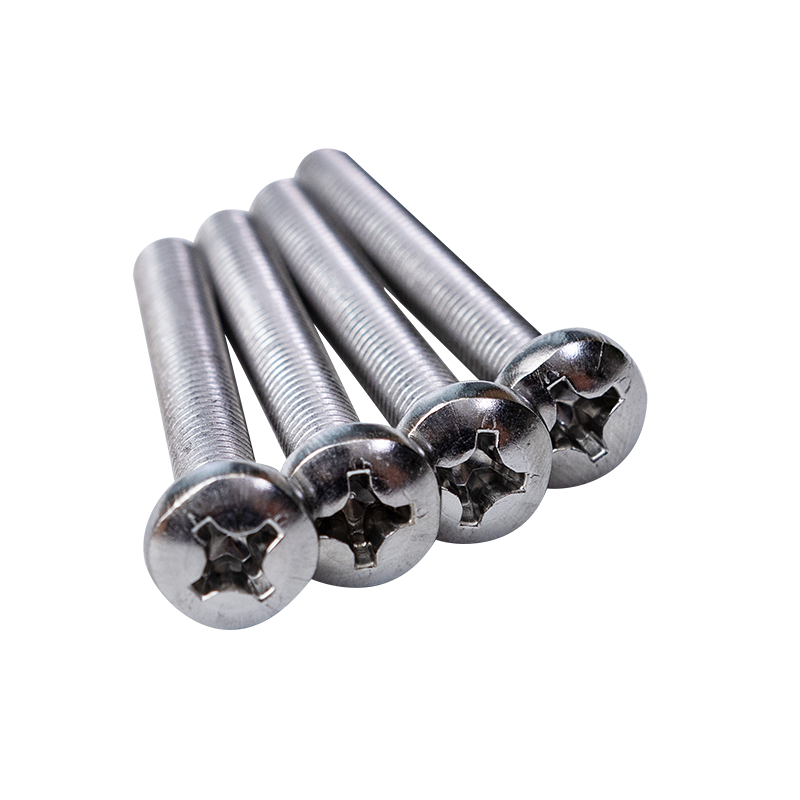 Vis à métaux à tête cylindrique enfoncées par croix de SS304 GB818 M3